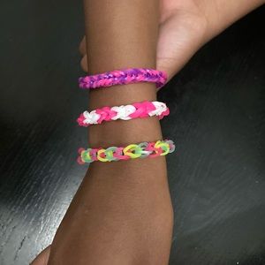 Rainbow loom bracelets